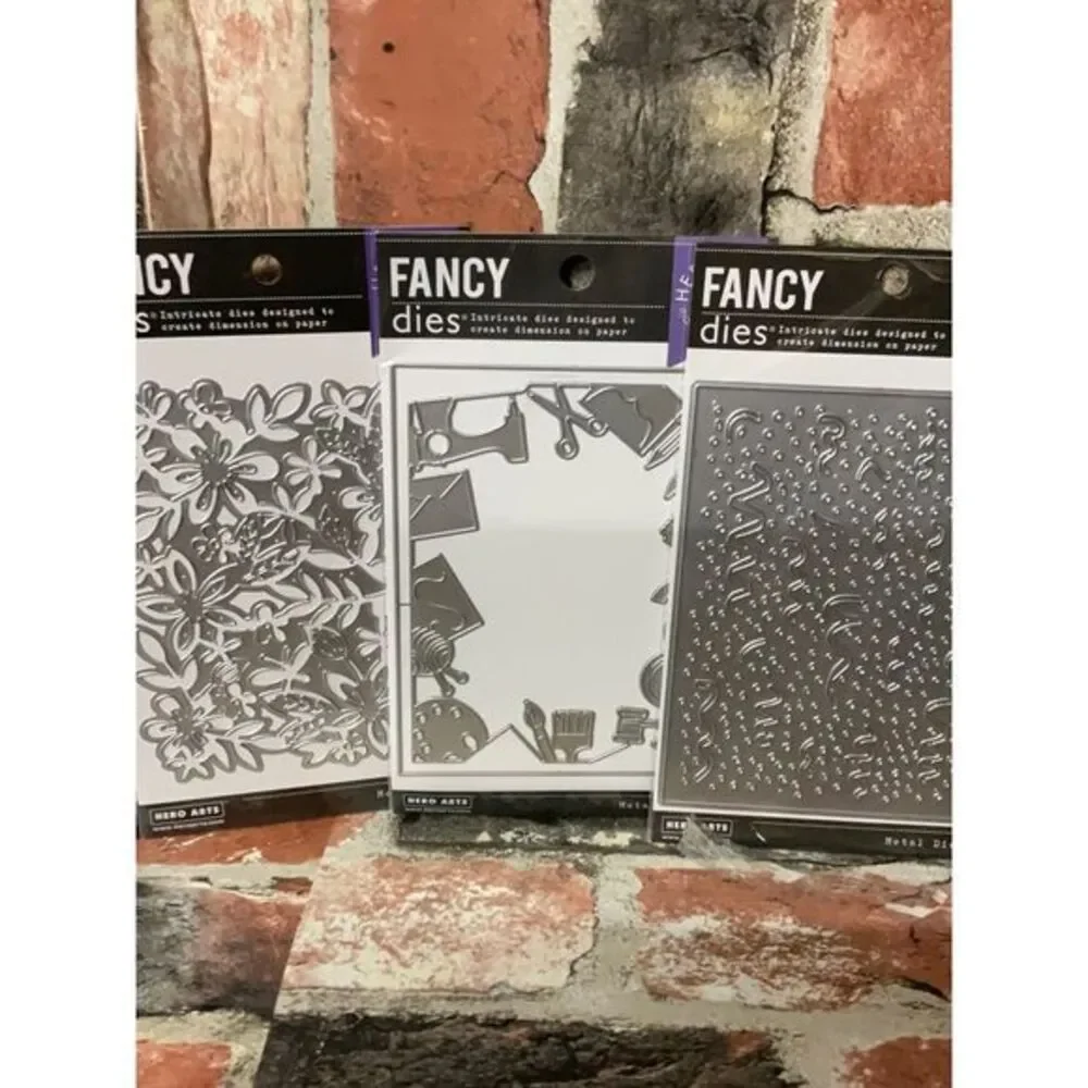Fancy dies by Hero arts LOTscrapbooking, paper crafts, DIY‎